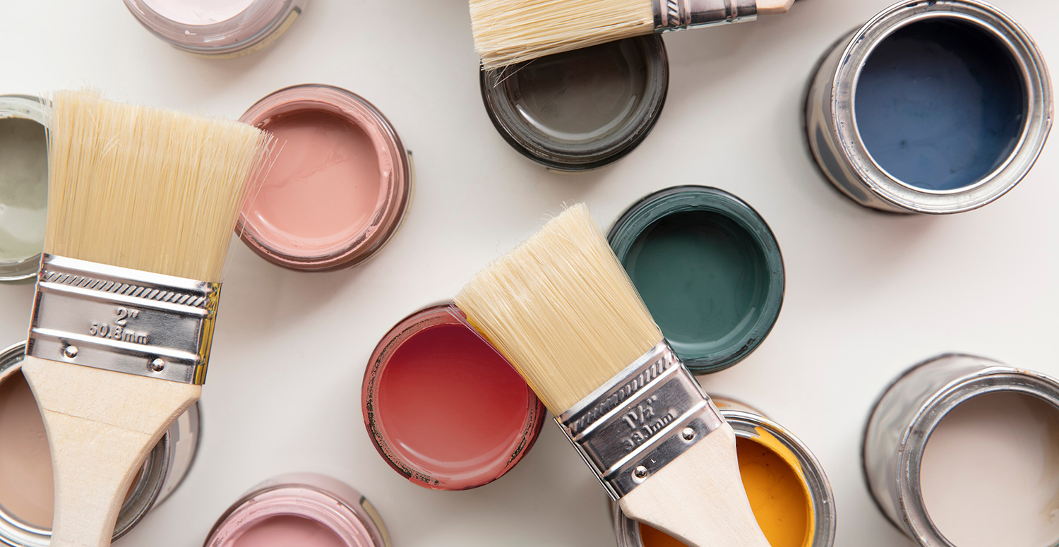 pots of interior paint colour that are trending in