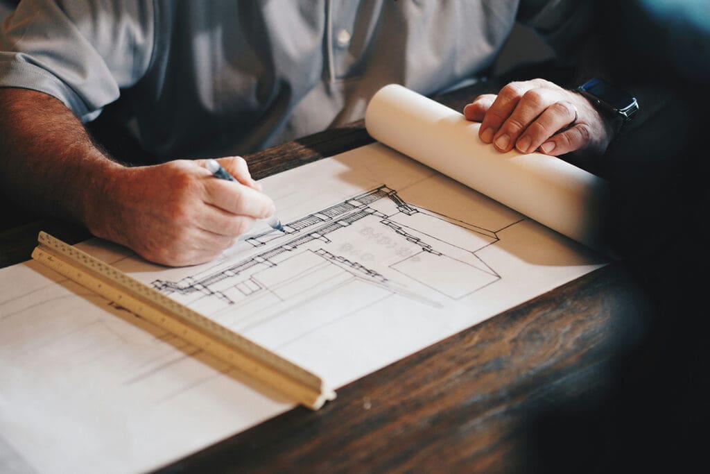 Architect drawings need to be accurate in a refurbishment project