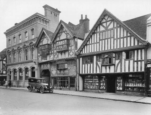 Historic picture of commercial period property in farnham in 1924