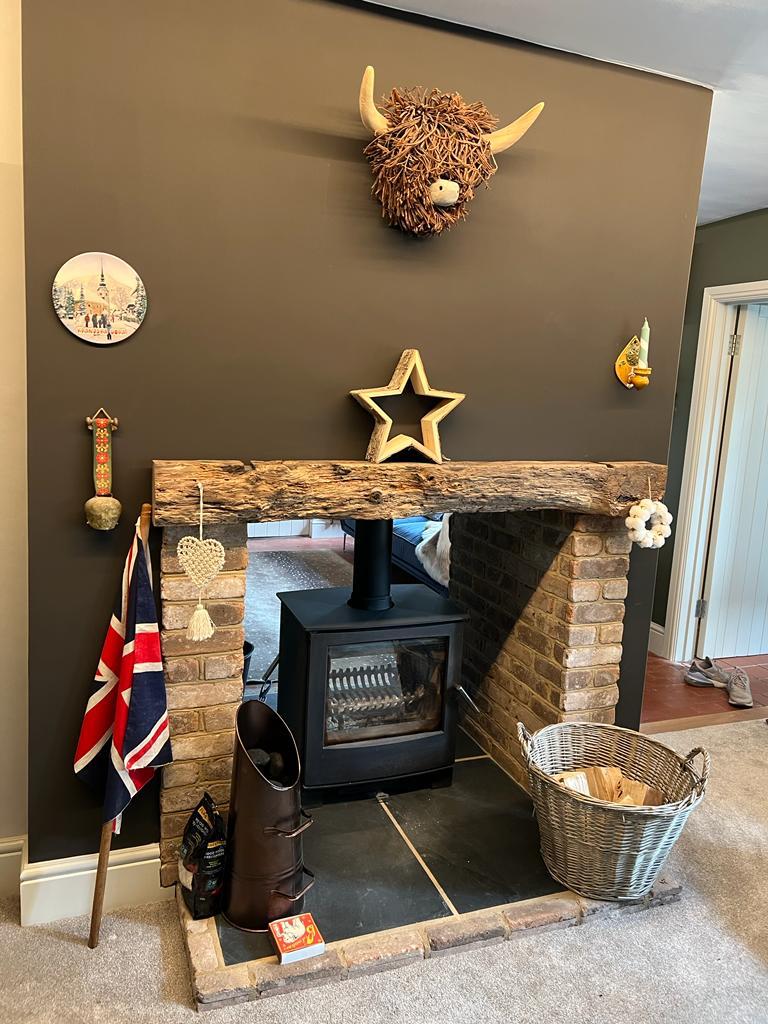 Fireplace restoration in Surrey